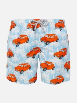 Badeshorts für Jungen mit Fiat 500-Autoaufdruck | FIAT©-Sonderedition