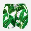 Badeshorts für Jungen mit tropischem Aufdruck