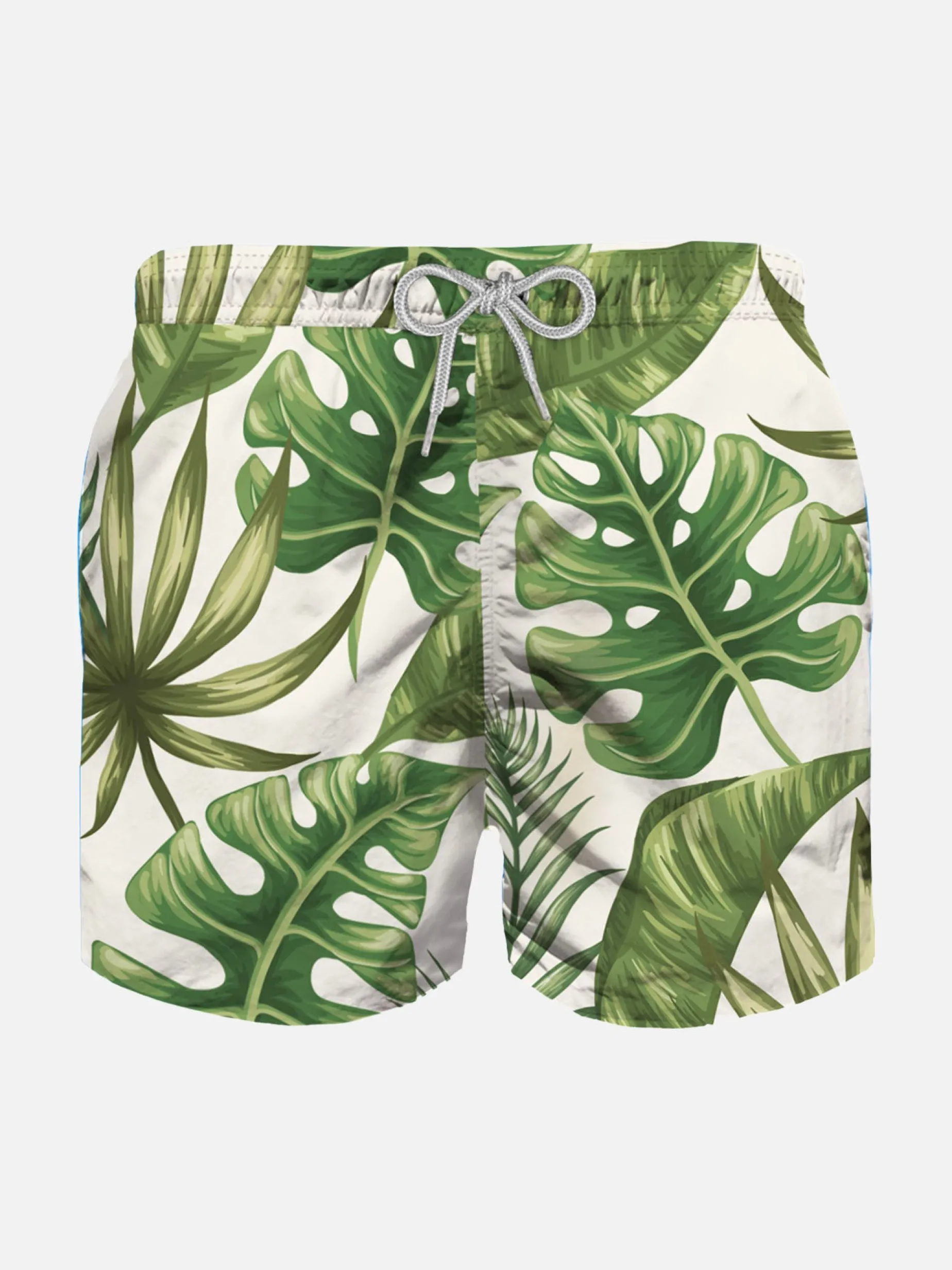 Badeshorts für Jungen mit tropischem Aufdruck