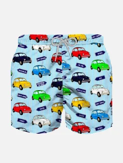 Badeshorts für Jungen mit Autoaufdruck | FIAT© 500