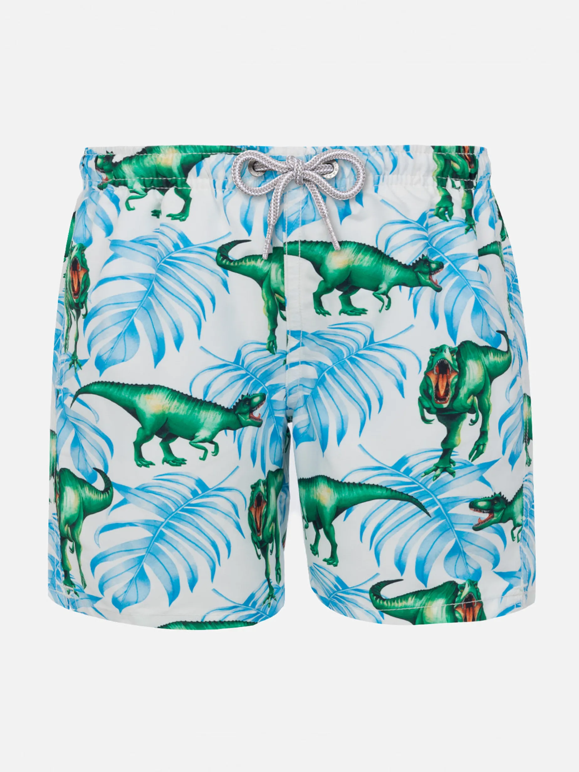 Badeshorts für Jungen mit T-Rex-Aufdruck