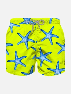 Badeshorts für Jungen mit Seestern-Print