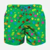 Badeshorts für Jungen mit mehrfarbigem Ziegelstein-Print