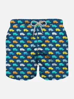 Badeshorts für Jungen mit Fiat 500-Autoaufdruck | FIAT© 500 Sonderedition