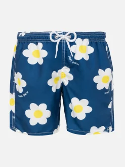 Badeshorts für Jungen mit Gänseblümchen-Print