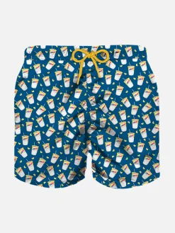 Badeshorts für Jungen mit Estathé-Print | Estathé® Sonderedition