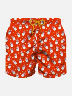Badeshorts für Jungen mit Estathé-Print | Estathé® Sonderedition