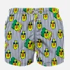 Badeshorts für Jungen mit Avocado-Toast-Aufdruck