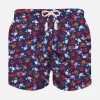 Badeshorts für Jungen mit Krabbenprint