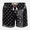 Badeshorts für Jungen mit Bandana-Print