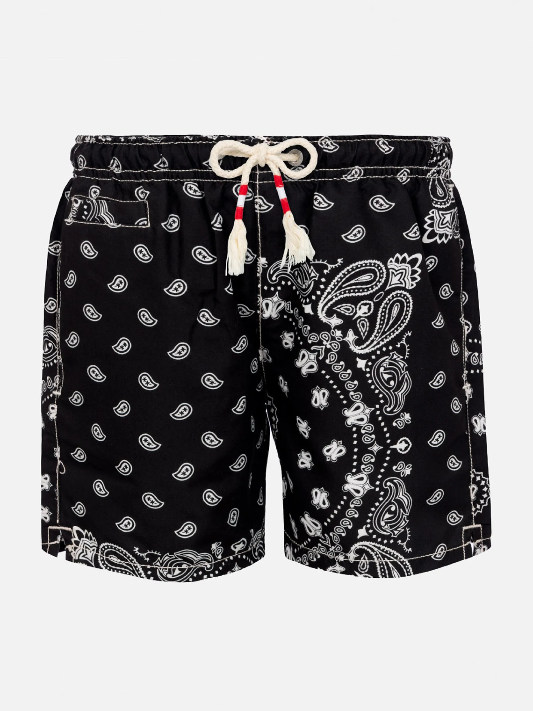 Badeshorts für Jungen mit Bandana-Print