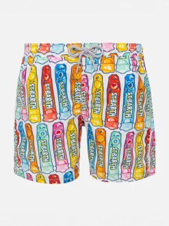Badeshorts für Jungen mit Eislutscher-Aufdruck