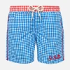 Badeshorts für Jungen mit Gingham-Print
