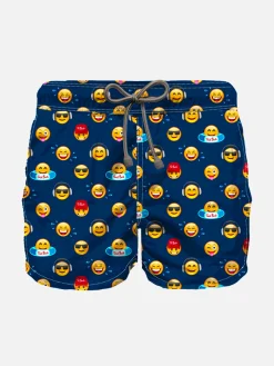 Badeshorts für Jungen mit Emoji-Aufdruck