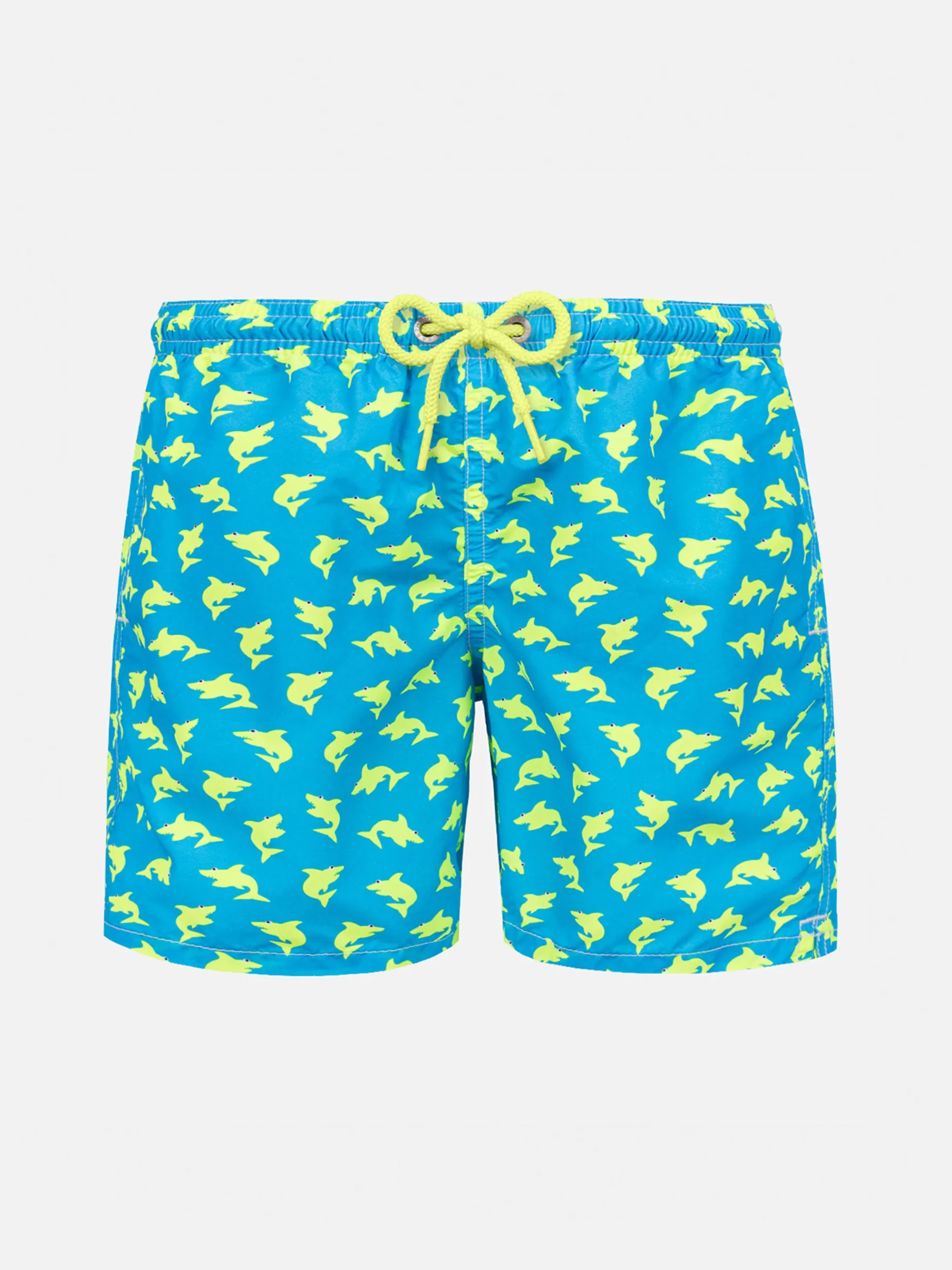 Badeshorts für Jungen mit Hai-Print