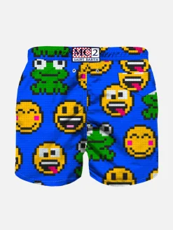 Badeshorts für Jungen mit Aufdruck