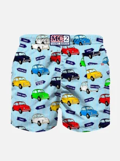 Badeshorts für Jungen mit Autoaufdruck | FIAT© 500