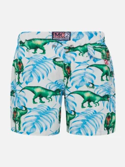 Badeshorts für Jungen mit T-Rex-Aufdruck