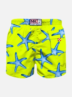 Badeshorts für Jungen mit Seestern-Print