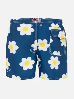 Badeshorts für Jungen mit Gänseblümchen-Print