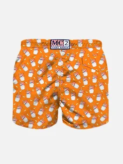 Badeshorts für Jungen mit Estathé-Print | Estathé® Sonderedition