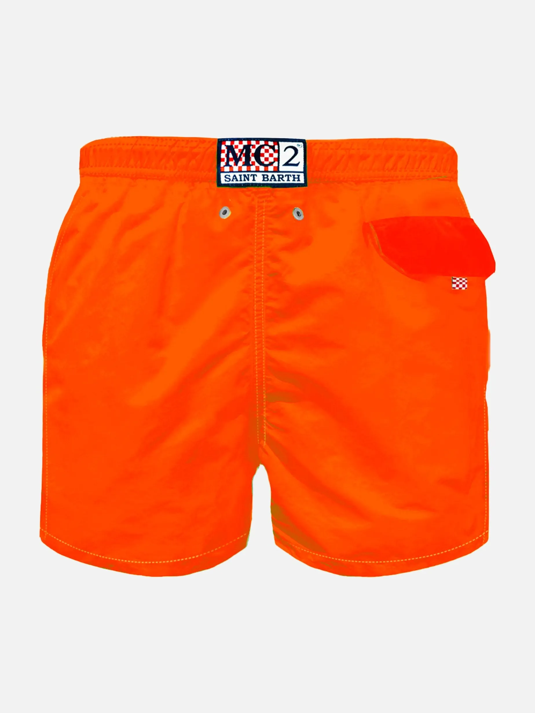 Badeshorts für Jungen mit Piratenstickerei