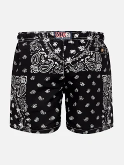 Badeshorts für Jungen mit Bandana-Print