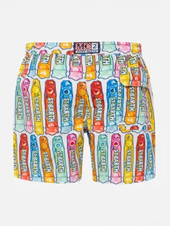 Badeshorts für Jungen mit Eislutscher-Aufdruck