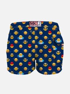 Badeshorts für Jungen mit Emoji-Aufdruck