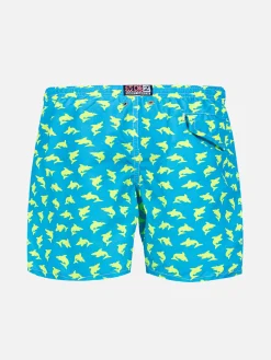 Badeshorts für Jungen mit Hai-Print