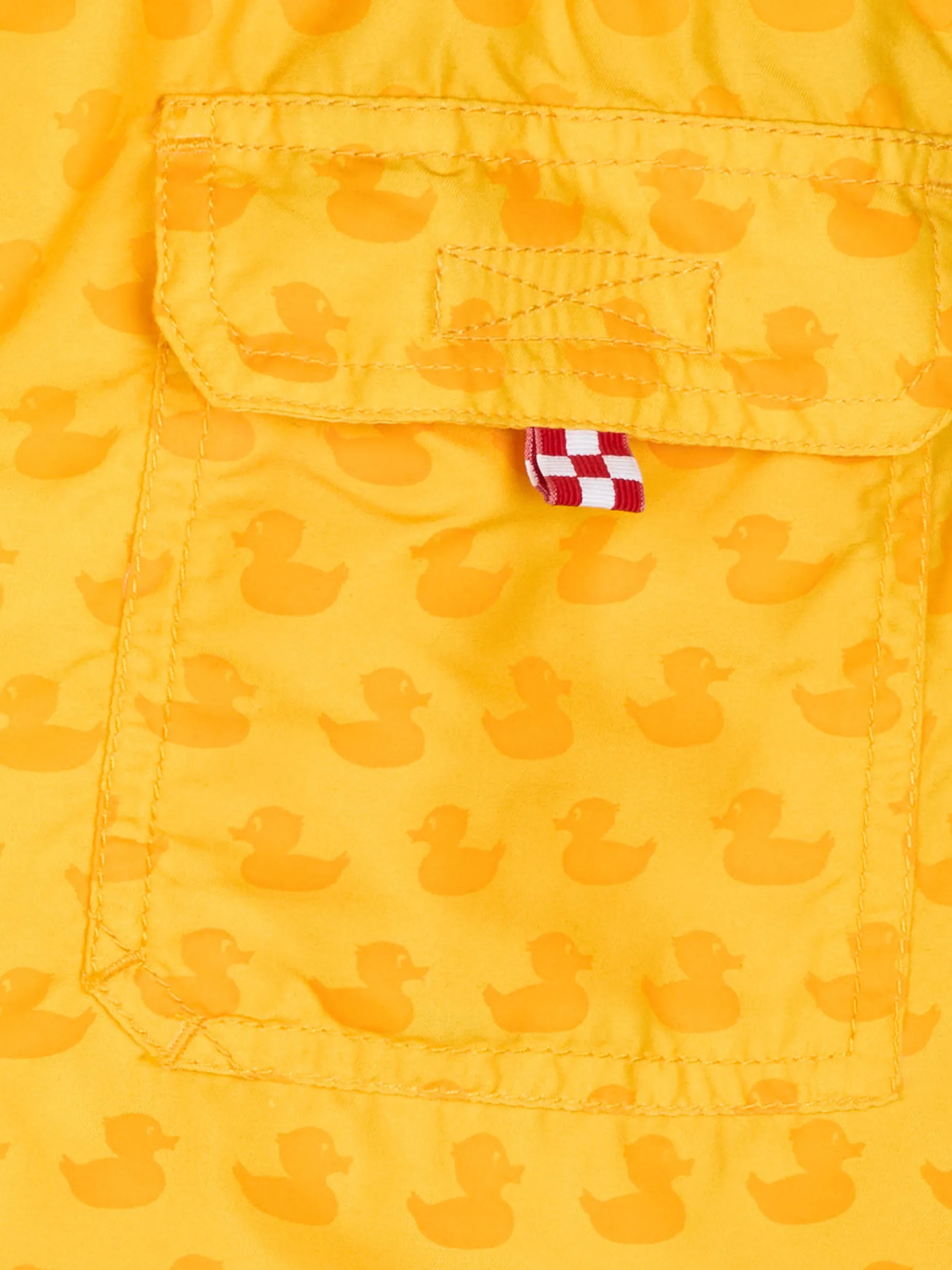 Badeshorts für Jungen mit temperaturreaktivem Aufdruck – Ducky-Aufdruck