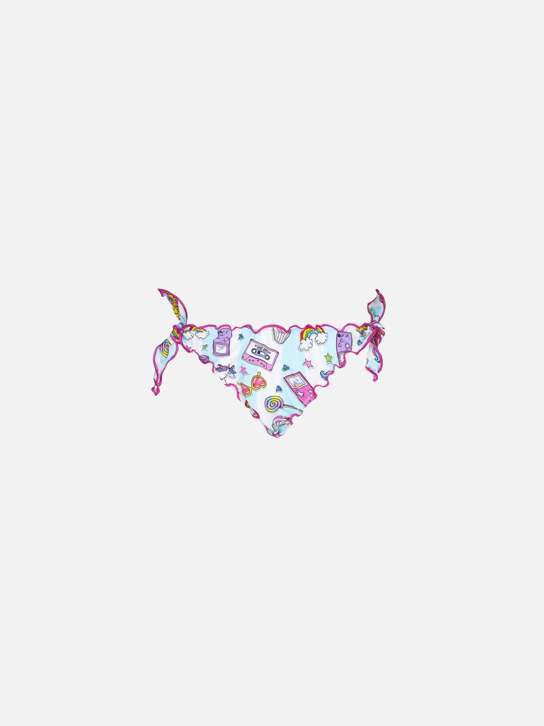 Badeshorts für Mädchen mit Pop-Designs-Aufdruck