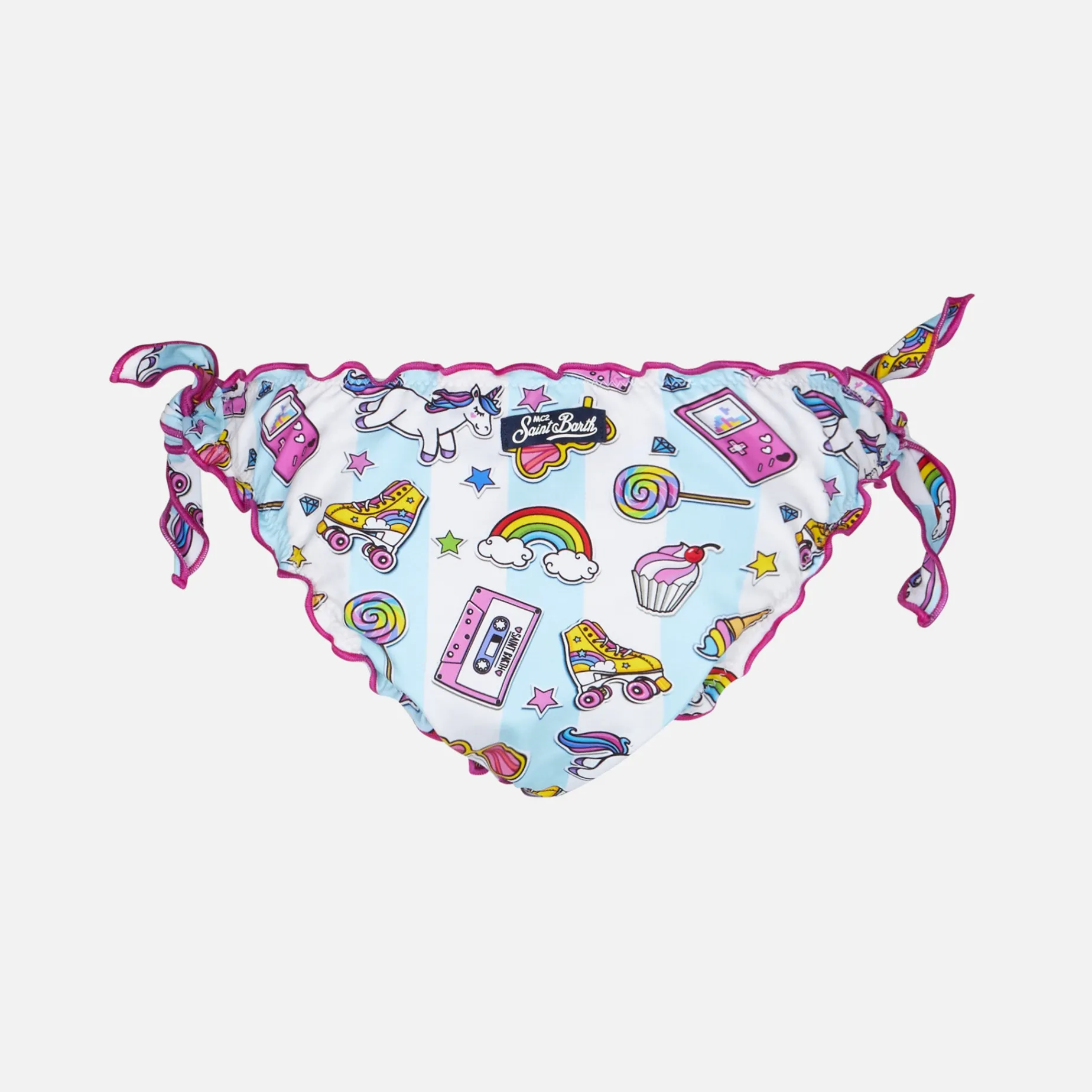 Badeshorts für Mädchen mit Pop-Designs-Aufdruck