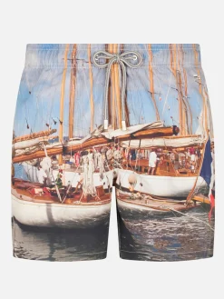 Badeshorts mit Fotodruck