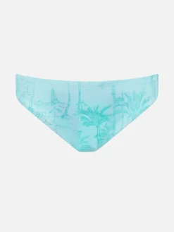 Badeslip für Mädchen Madame mit Schleife und Toile de Jouy-Print