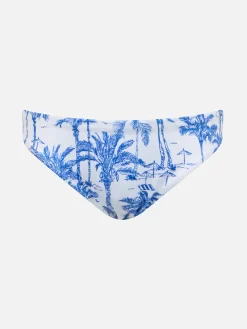 Badeslip für Mädchen Madame mit Schleife und Toile de Jouy-Print