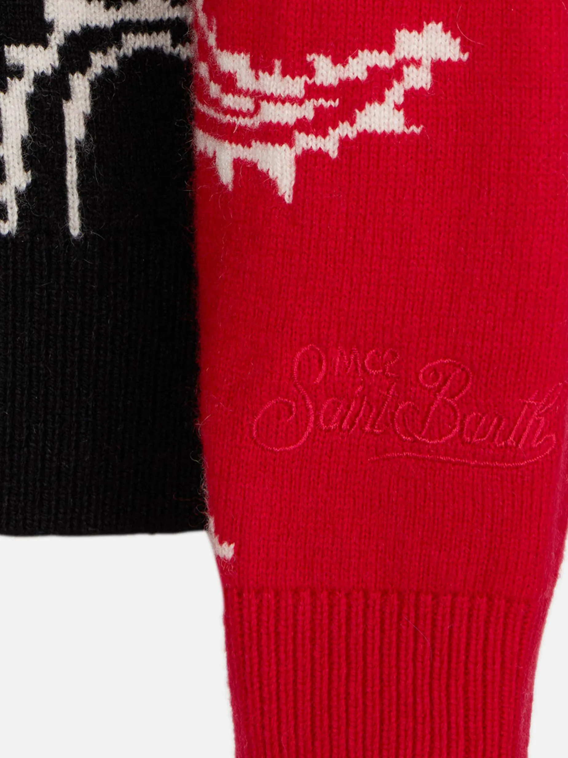 Bandana-Pullover für Jungen mit Cowboy-Stickerei