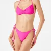 Bandeau-Bikini für Damen in Fuchsia