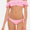 Bandeau-Bikini mit Rüschen