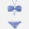 Bandeau-Bikini-Kopftuch-Print
