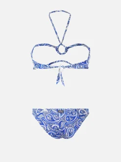 Bandeau-Bikini-Kopftuch-Print