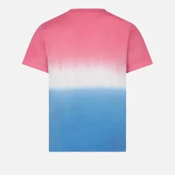 Batik-T-Shirt für Mädchen mit St. Barth-Schriftzug