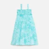 Baumwollkleid für Mädchen Jemine Jr mit Toile de Jouy-Druck