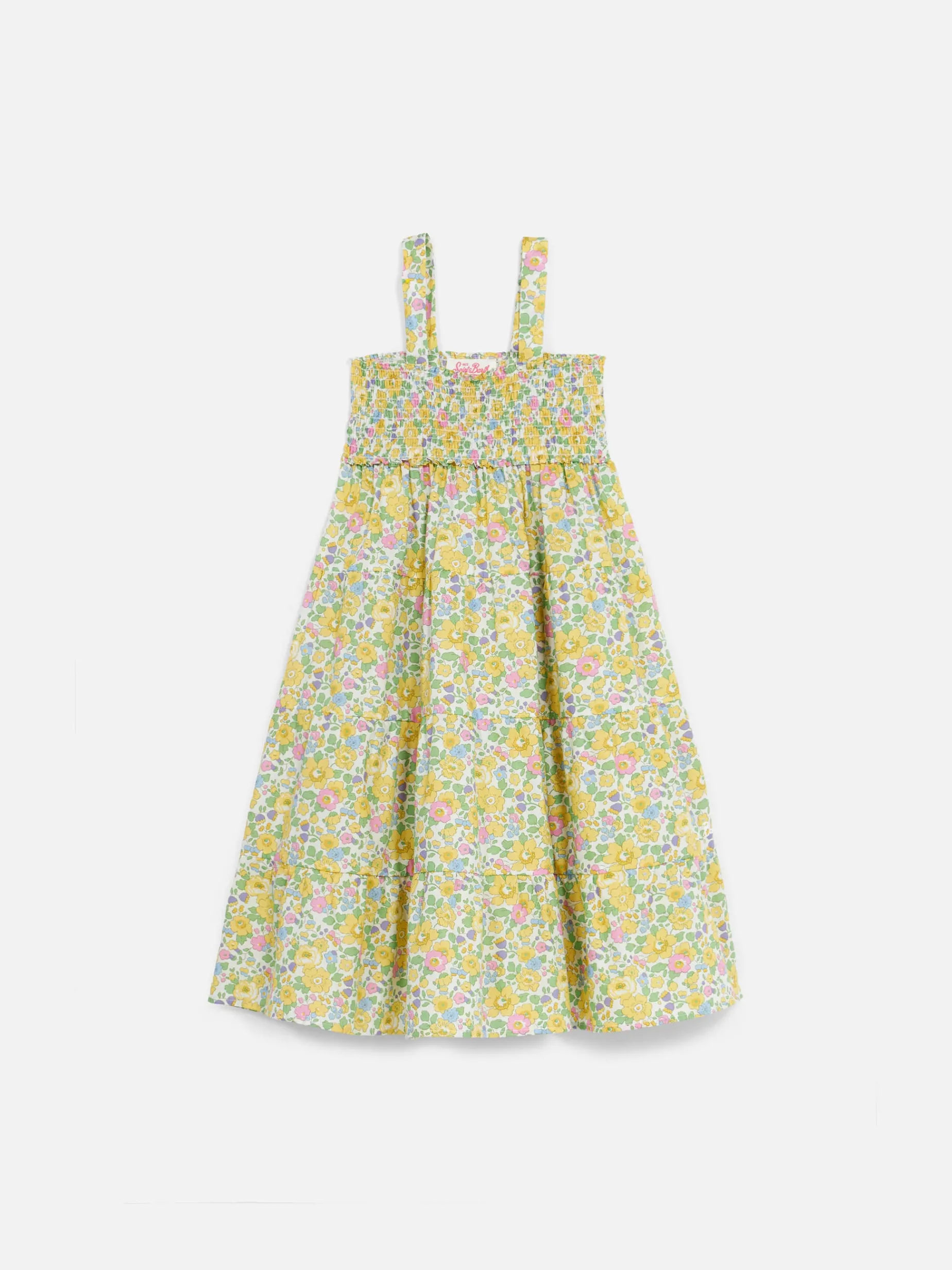 Baumwollkleid für Mädchen Jemine Jr mit Betsy-Print | HERGESTELLT AUS LIBERTY-STOFF