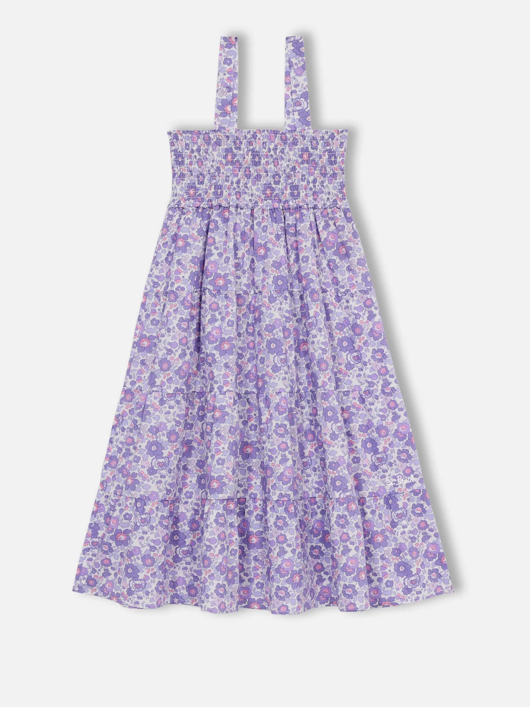 Baumwollkleid für Mädchen Jemine Jr mit Betsy-Print | HERGESTELLT AUS LIBERTY-STOFF