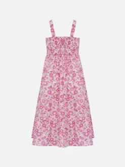 Baumwollkleid für Mädchen Jemine Jr mit Betsy-Print | HERGESTELLT AUS LIBERTY-STOFF