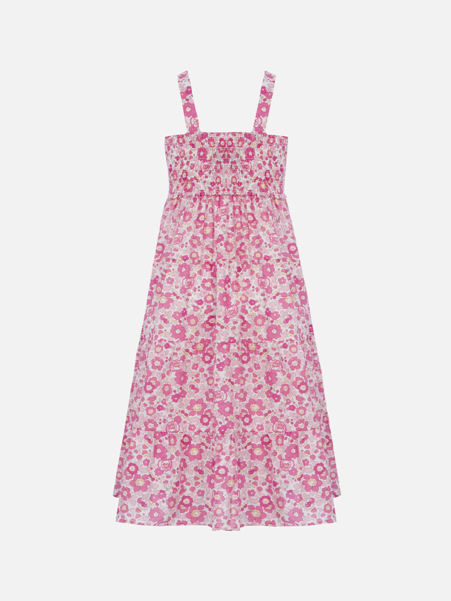 Baumwollkleid für Mädchen Jemine Jr mit Betsy-Print | HERGESTELLT AUS LIBERTY-STOFF