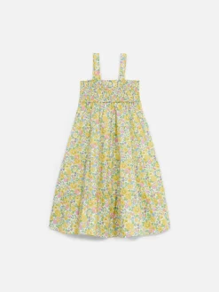 Baumwollkleid für Mädchen Jemine Jr mit Betsy-Print | HERGESTELLT AUS LIBERTY-STOFF