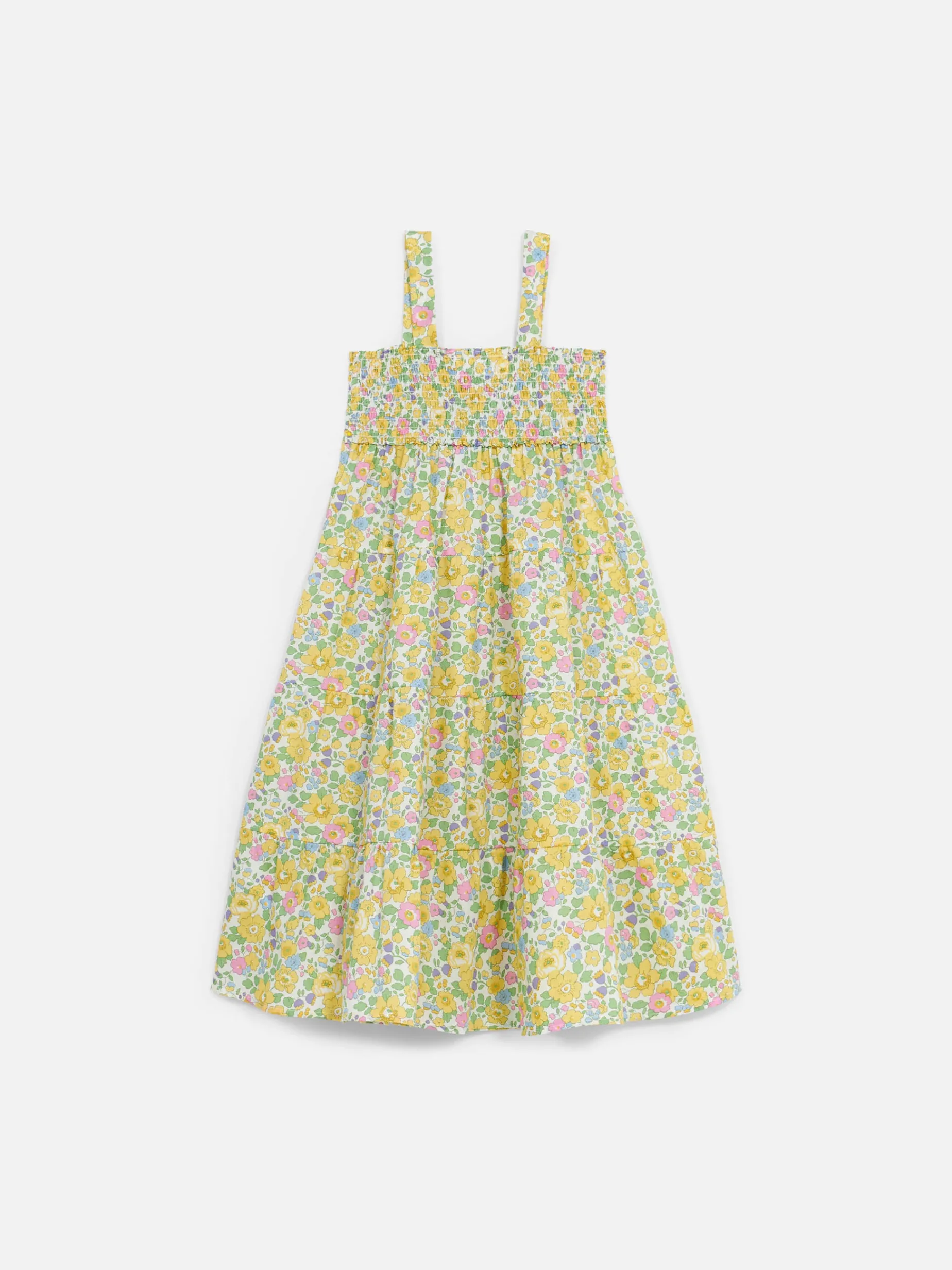 Baumwollkleid für Mädchen Jemine Jr mit Betsy-Print | HERGESTELLT AUS LIBERTY-STOFF