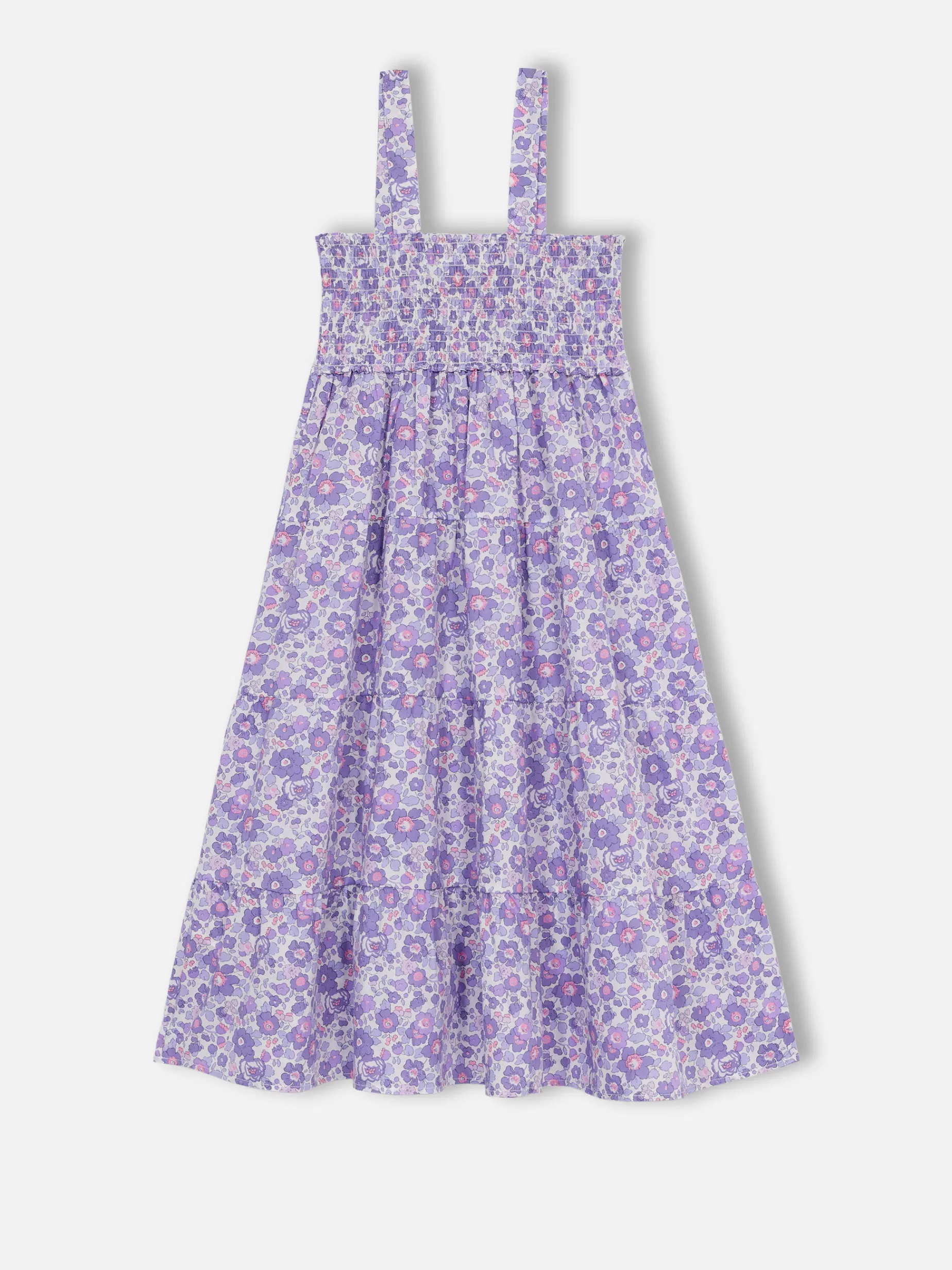 Baumwollkleid für Mädchen Jemine Jr mit Betsy-Print | HERGESTELLT AUS LIBERTY-STOFF